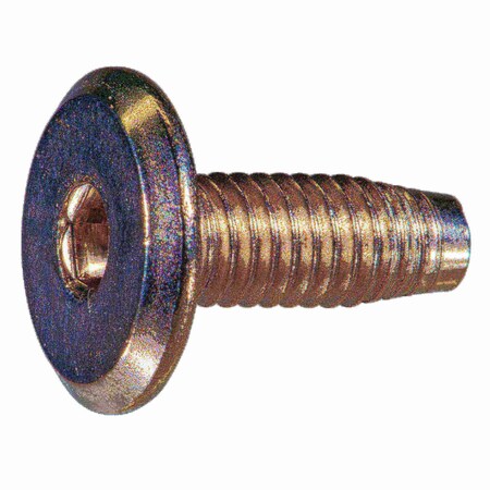 Midwest Fastener Binding Screw, 1.00mm (Coarse), Steel, Nickel, 10 PK 933683
